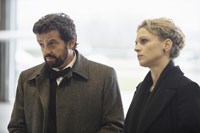 Motive, Louis Ferreira (L), Kristin Lehman (R), 'Pitfall', Season 2, Ep. #7, 07/09/2014, ©ABC