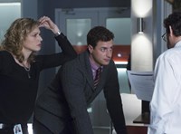 Motive, Kristin Lehman (L), Brendan Penny (R), 'Pitfall', Season 2, Ep. #7, 07/09/2014, ©ABC