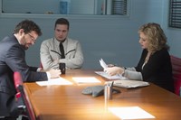 Motive, Louis Ferreira (L), James Kirk (C), Kristin Lehman (R), 'Angels with Dirty Faces', Season 2, Ep. #8, 07/16/2014, ©ABC