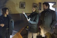 Motive, Valerie Tian (L), Kristin Lehman (C), Louis Ferreira (R), 'Abandoned', Season 2, Ep. #9, 07/23/2014, ©ABC
