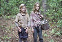 The Walking Dead, Brighton Sharbino (L), Kylie Szymanski (R), 'Inmates', Season 4, Ep. #10, 02/16/2014, ©AMC