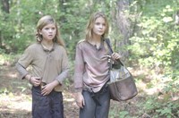 The Walking Dead, Kylie Szymanski (L), Brighton Sharbino (R), 'Inmates', Season 4, Ep. #10, 02/16/2014, ©AMC