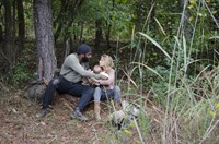 The Walking Dead, Chad L Coleman (L), Brighton Sharbino (R), 'The Grove', Season 4, Ep. #14, 03/16/2014, ©AMC