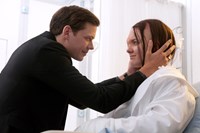 Hemlock Grove, Bill Skarsgård (L), Madeleine Martin (R), 'Lost Generation', Season 2, Ep. #7, 07/11/2014, ©NETFLIX