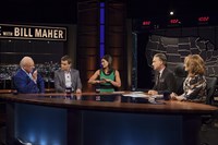 Real Time with Bill Maher, Tom Rogan (L), Krystal Ball (C), Bill Maher (R), 'Episode 321', Season 12, Ep. #19, 06/13/2014, ©HBO