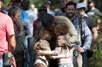 The Walking Dead, from left: Melissa McBride, Chad L Coleman, Kyla Kenedy, Brighton Sharbino, 'The Grove', Season 4, Ep. #14, 03/16/2014, ©AMC