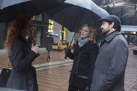 Motive, Kristin Lehman (L), Louis Ferreira (R), 'A Bullet for Joey', Season 2, Ep. #11, 08/13/2014, ©ABC