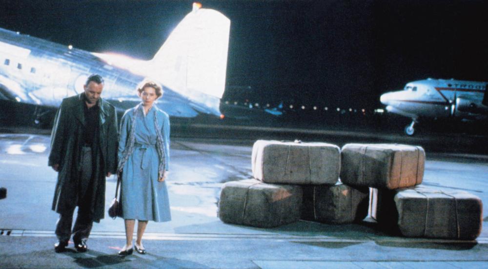THE INNOCENT, from left: Anthony Hopkins, Isabella Rossellini, 1993, © Miramax
