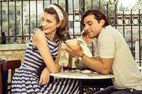 THE TWO FACES OF JANUARY, from left: Daisy Bevan, Oscar Isaac, 2014. ph: Jack English/©Magnolia Pictures