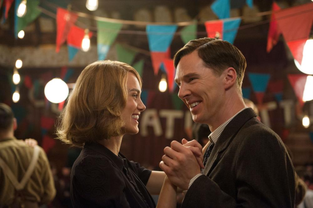 THE IMITATION GAME, from left: Keira Knightley, Benedict Cumberbatch as Alan Turing, 2014. ph: Jack English/©Weinstein Company