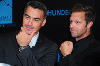 Chad Stahelski, David Leitch at arrivals for JOHN WICK Special Screening, Regal Union Square Stadium 14?, New York, NY October 13, 2014. Photo By: Gregorio T. Binuya/Everett Collection