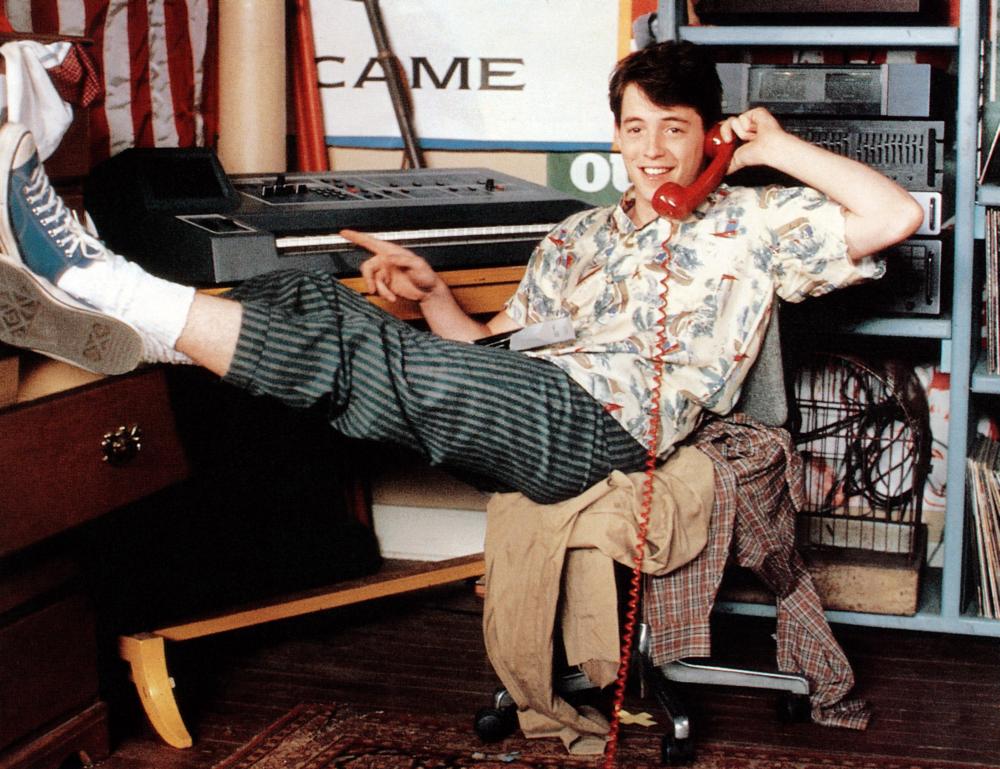 FERRIS BUELLER'S DAY OFF, Matthew Broderick, 1986. ©Paramount