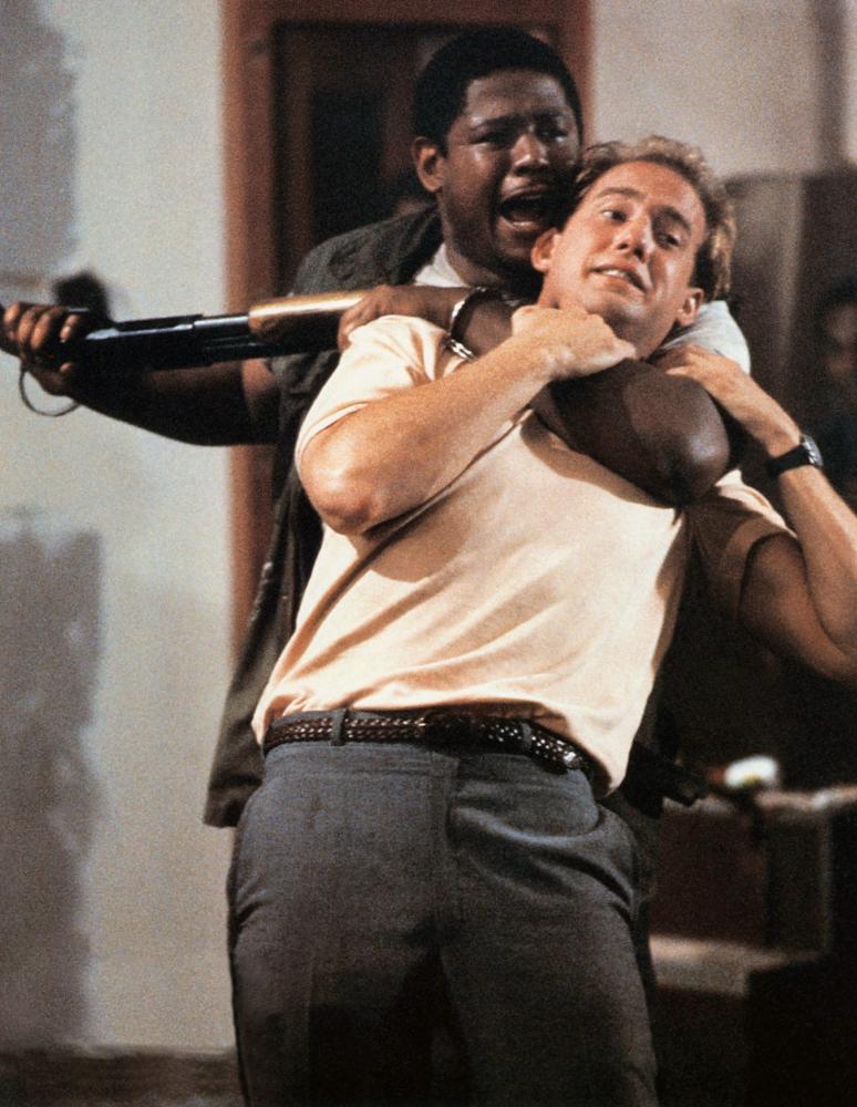 DOWNTOWN, from left: Forest Whitaker, Anthony Edwards, 1990. ©20th Century-Fox Film Corporation, TM & Copyright