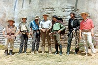 GUNS OF THE MAGNIFICENT SEVEN, James Whitmore, Joe Don Baker, Bernie Casey, George Kennedy, Reni Santoni, Scott Thomas, Monte Markham, 1969