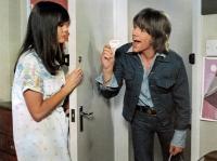 CONFESSIONS OF A WINDOW CLEANER, from left: Judy Matheson, Robin Askwith, 1974