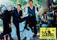 THE BROTHERHOOD, (aka MAFIA), Alex Cord (holding plate), Kirk Douglas (standing right), 1968